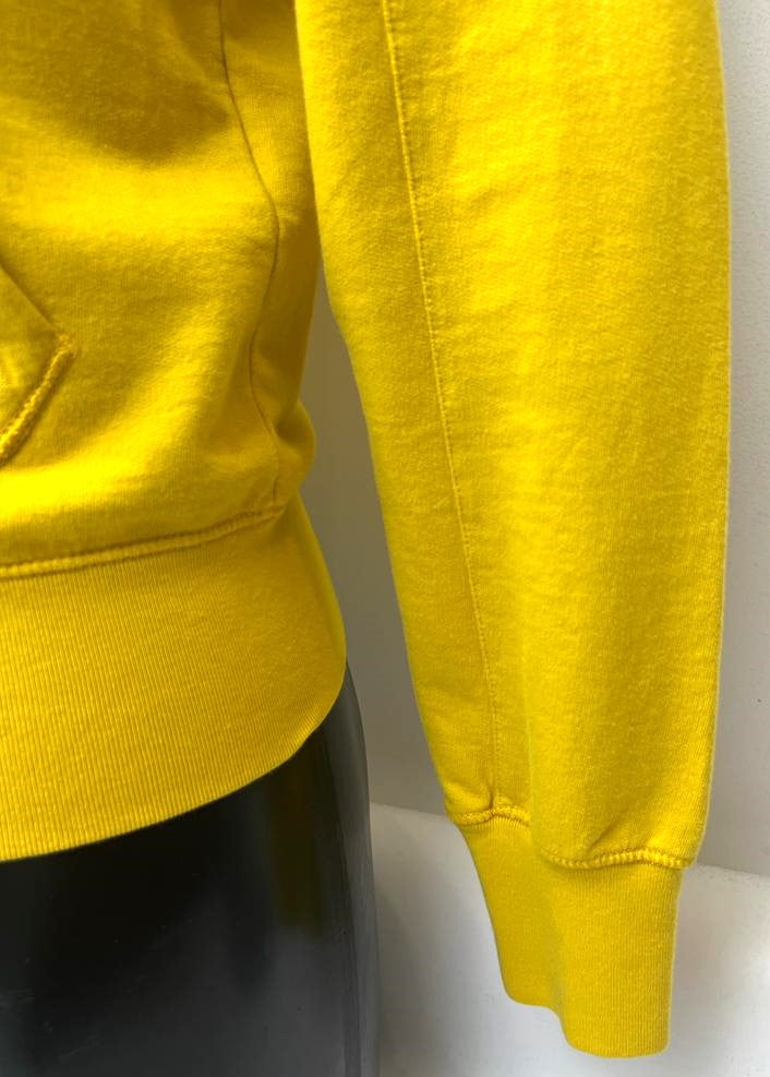 C.P Company Light Fleece Zipped Hoodie Jaune